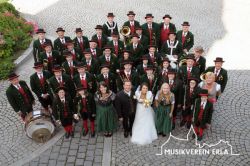 Der Musikverein gratuliert zur Hochzeit