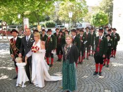 Hochzeitsständchen für Marlene und Markus Wirlinger